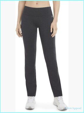 Cotton Stretch Yoga Pants with High Waistband 31.5" Inseam